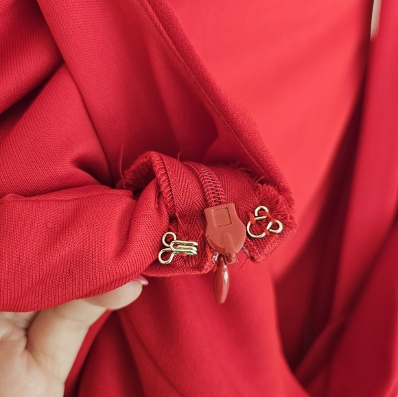 Lulus Devoted Lover Red Backless Knotted Bodycon Mini Dress NWT - Picture 13 of 16